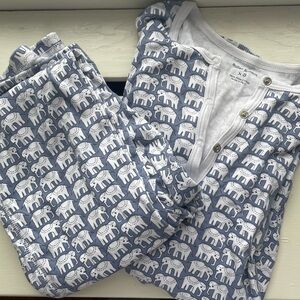 🐘💙ROLLER RABBIT BLUE ELEPHANT PJS💙🐘